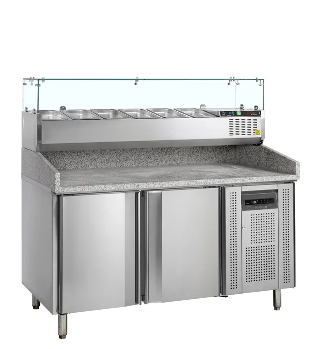 Külmvitriiniga pitsalaud PT1200